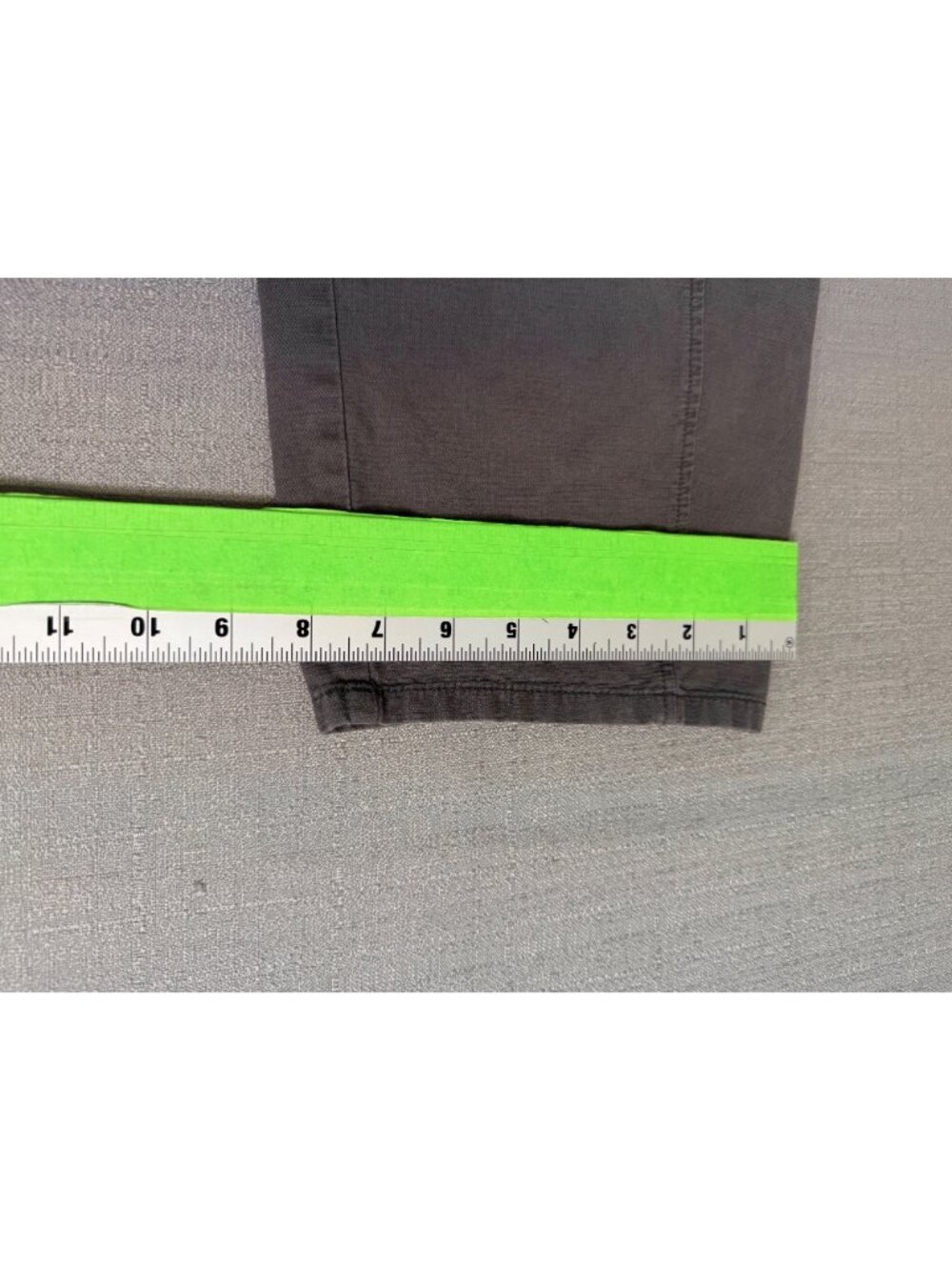 Eileen Fisher Cotton Hemp Stretch Lantern Pant Easy Fit Ankle Length Grove Large - Picture 15 of 16